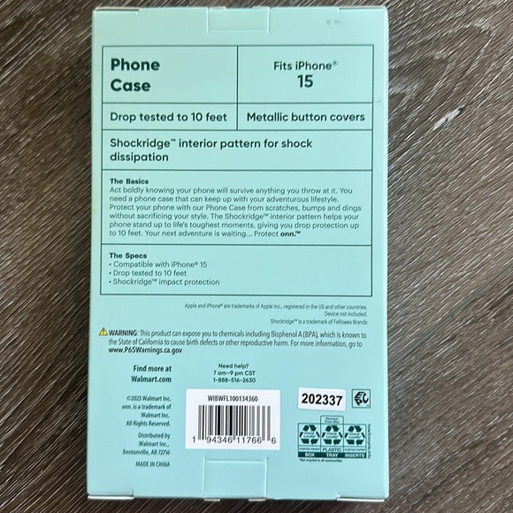 Phone case for iPhone 15 - Picture 2 of 2